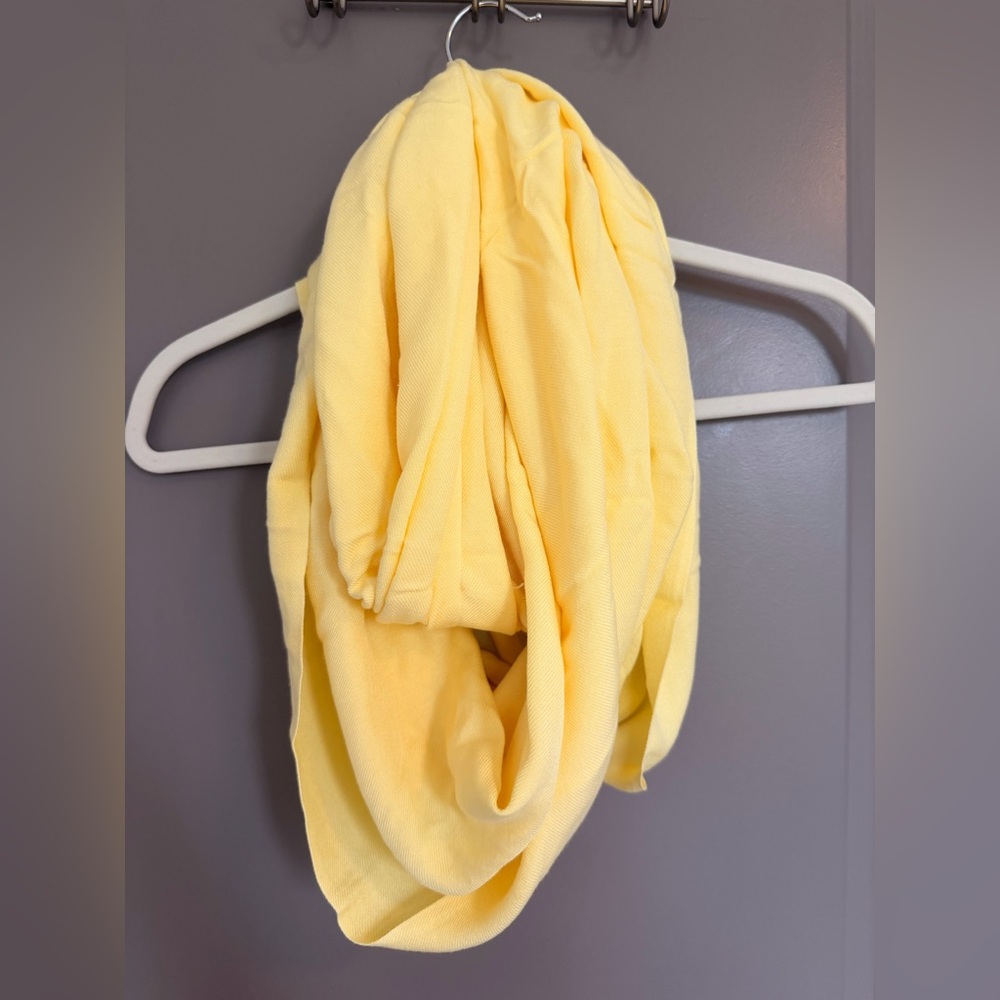 Yellow Infinity Scarf